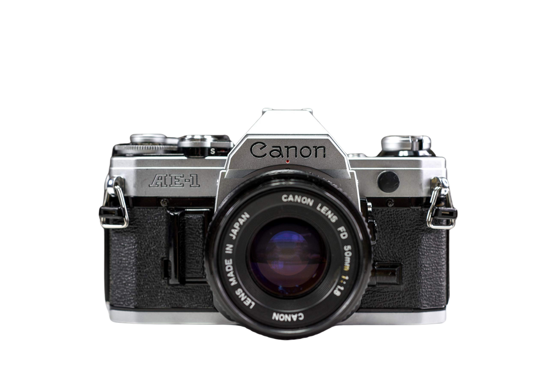 Cámara fotográfica retro analógica